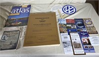 1983 mileage guide, 2010 Atlas, various print