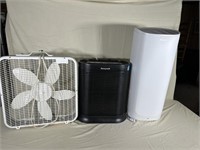 Aerosmith fan Honeywell Air purifier 3M filtrete