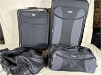 Matching concourse suitcase and bag and other