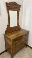 Antique Oak Dresser