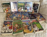 14 Disney VHS tape