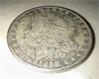 1888 - O US Morgan Silver Dollar Coin