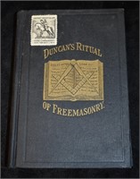 1880 DUNCAN's MASONIC RITUAL and MONITOR or GUIDE