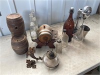 Whisky Kegs Oil Lamp Mault Mixer 7 up Crate