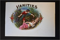 Vanities "Lovers in the Woods" Vintage Cigar Label