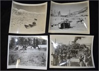 4 8x10 Early Western Movie Stills 1910's to 1940's