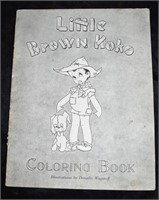 Little Brown Koko Coloring Book 1941