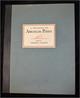 1939 A Treasury of American Prints 1st Ed Signed