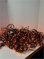 Orange Lights (5 stands) Black wire tested working