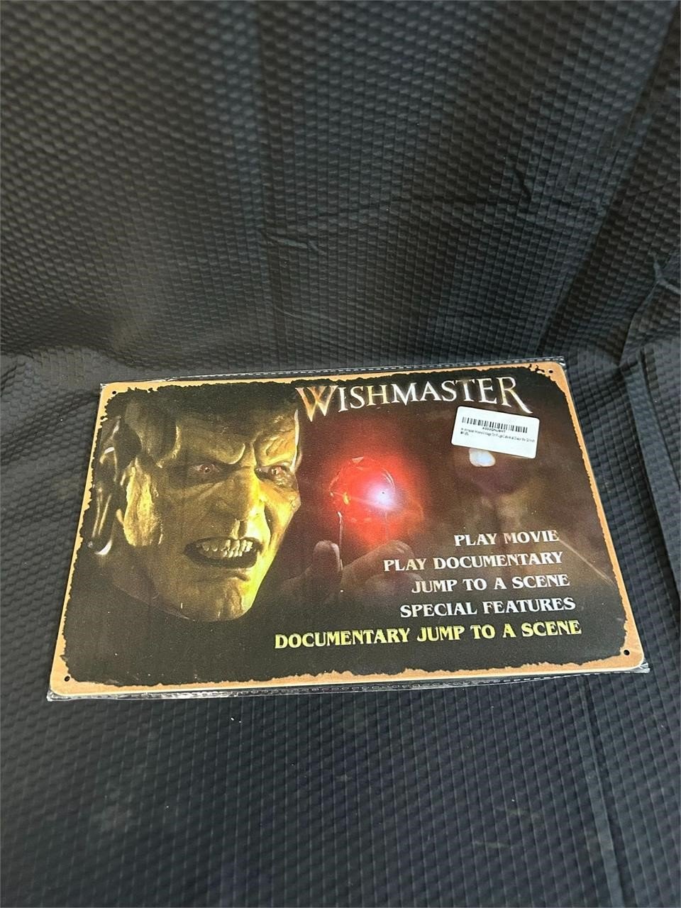 8x11 Wishmaster Metal Sign