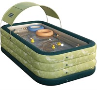 Retail$380 integrated pump Inflatable Pool