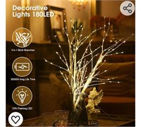 Lighted Birch Branches Pack of 3, 34'' -Tested