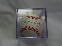 Sanford "Sandy" Koulfax Signed Baseball HOF