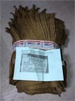 BUNDLE OF BURLAP SACKS