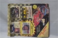 10 COLLECTORS CARDS WITH THREE CARS SET