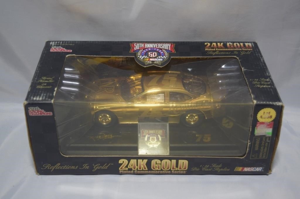 24K GOLD PLATED PRECISIONS 75 REMINGTON CAR