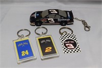 RACING STOCK CAR KEYCHAINS