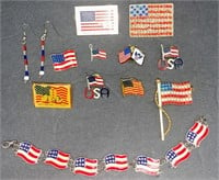 American Flag Costume Jewelry Bundle USA