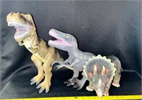 Toy Dinosaur Trio