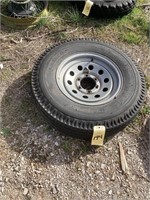 7.50-16 LT TIRE & WHEEL