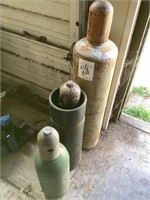 ACETYLENE & OXYGEN BOTTLES