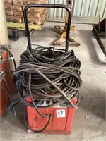 LINCOLN 225 AMP WELDER WITH LEADS