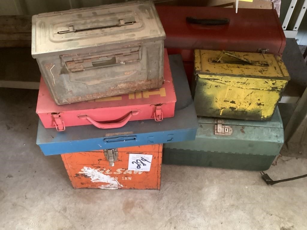 TOOL BOXES, AMMO BOXES
