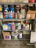 PAINTING SUPPLIES, PAINT, GLASS CLEANER, ENAMEL