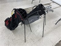 2 Golf Bags & Slazenger Irons