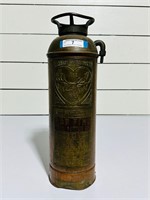Antique Copper/Brass Elk Hart Fire Extinguisher