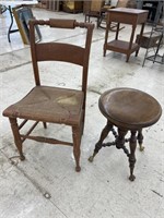 Vintage Stool & Chair