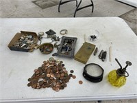 Misc. Coins / Knives / Purfume Bottle /