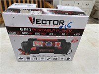 Vector 6 IN 1 Portable Power