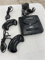 Genesis Sega w/ 2 Controllers (powers on)