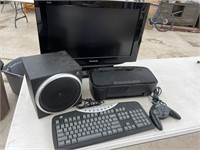 26" TV / HP Printer / Speaker / Keyboard (needs