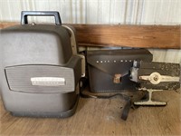 Bell and Howell vintage camera and projector