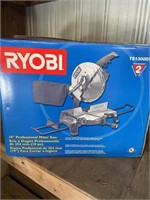 Ryobi 10” professional miter saw like new in box