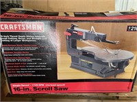 Craftsman 16 in scroll saw like new