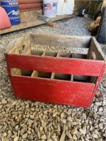 Royal Crown wooden bottle crate