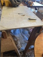 Work table and quick Crete