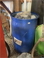 50 gallon barrel and contents