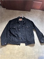 Black Denim Levi's Jacket Mens XL CLOSET 1