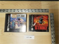 SIm City 2000, Soviet Strike, ps1 Games