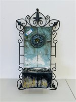 Metal & Resin Wall Fountain