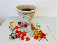 Flower Pot, Humming Bird Feeders & Supplies
