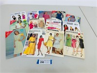 Vintage Butterick Sewing Patterns