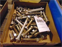CONTAINER OF MISC BOLTS AND NUTS