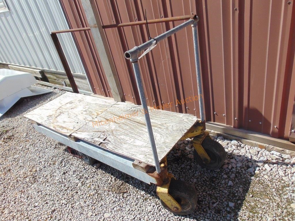 HOMEMADE HOG SLAT CART