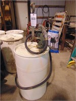 FUEL BARREL WITH PUMP