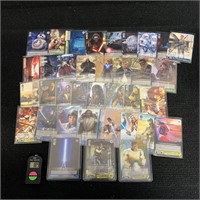 Large lot of Weiss Schwarz Star Wars Cards, Rares